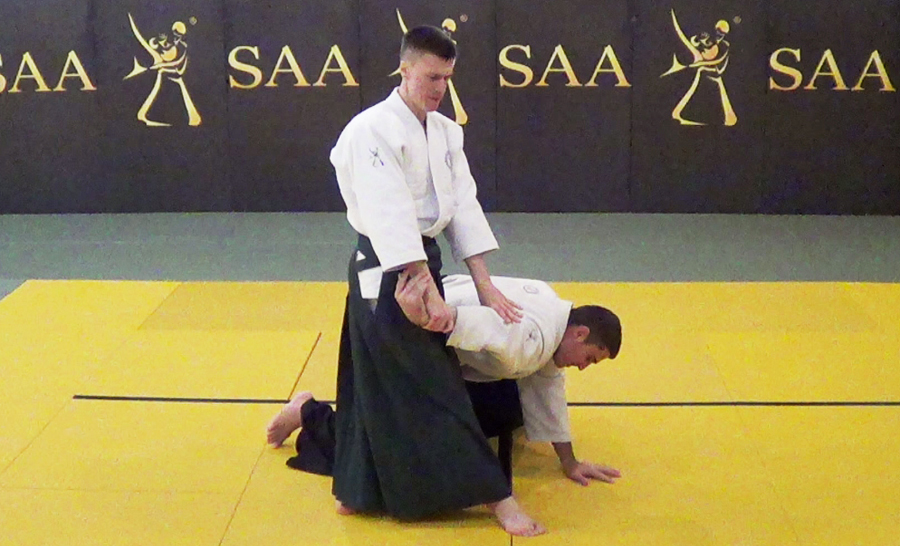 SAA Edward Suomin Aikido Ikkyo Ura Leadership